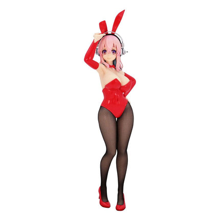 Super Sonico Red Ver BiCute Bunnies PVC Statue 28 cm