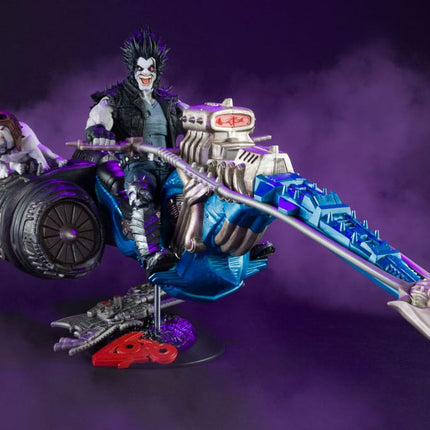 Lobo with Spacehog Vehicle (Gold Label) DC Multiverse Action Figure