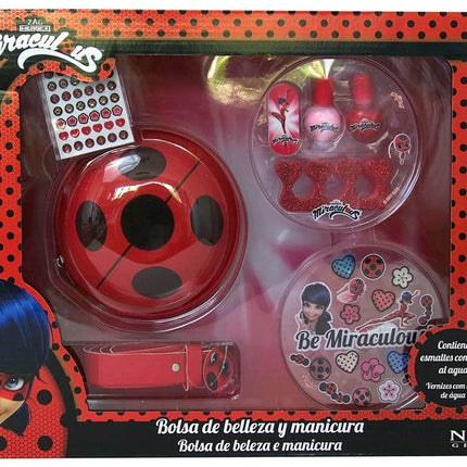 Ladybug Miraculous-Bracciale Portafortuna Make-Up Trucchi Bambina