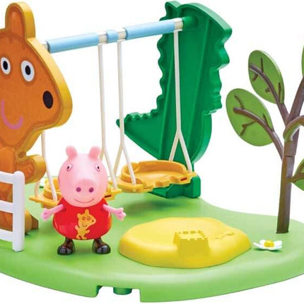 Peppa Pig Mini Playset con personaje