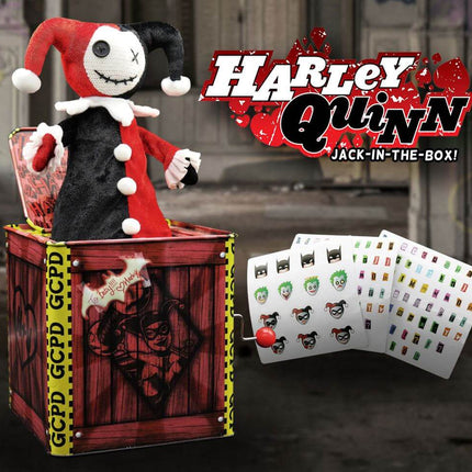 DC Comics Jack in the Box Harley Quinn 29 cm Personaggio Scatola